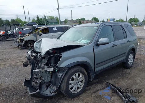 2006 Honda Cr-V Ex z USA, uszkodzony, nr VIN SHSRD78866U435882